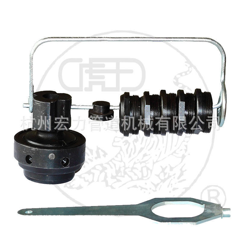 短管夹  虎王2寸3寸4寸电动套丝机配件短管螺纹套丝夹紧器