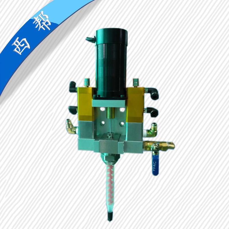 大流量动态AB双液灌胶阀ab自动混合阀点胶阀出胶迅速不漏胶