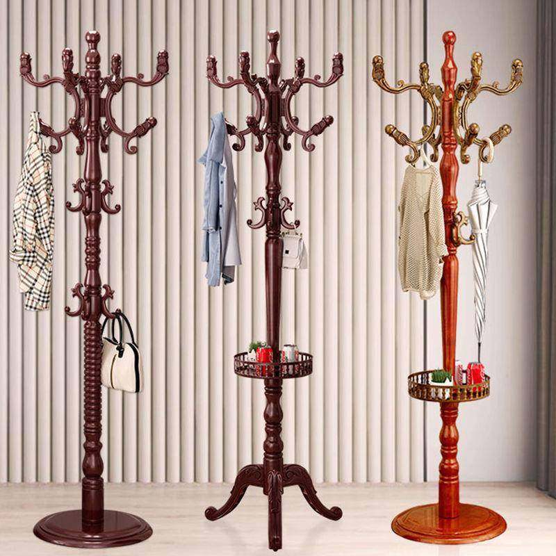 衣架用家地衣帽衣服架落实木欧式卧室组装客架厅立式子挂衣YHG架,标准件/零部件/工业耗材,车间地垫,淘宝优惠券,粉丝福利购,淘宝优惠卷