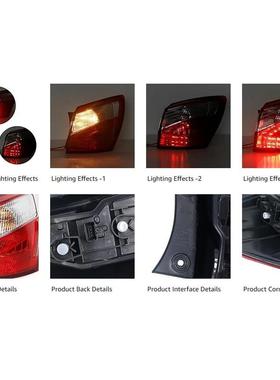 适用尼桑逍客6555-BR0灯J1尾QASHQAI后灯265505-BR00A26559-BR01A