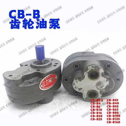 小型齿轮泵CB-B2.5/B4/B6B10B16B20B25B32B40B50B63FB80RB100油泵