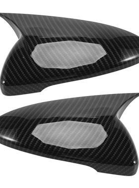 适用于18079-23款起亚K2牛角镜后视保护罩专用碳纹倒车盖壳防撞装