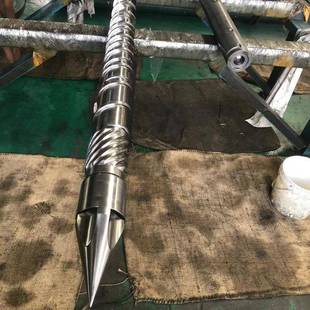 厂家非标定制注r塑机橡胶757机出机螺杆38MoAIA合金C钢挤材螺杆