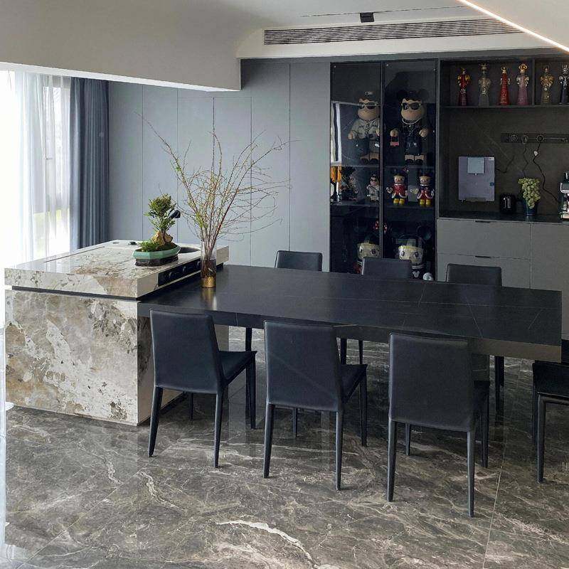 级岩板岛台台餐放桌一体可伸缩轻奢家用倒小GDE户型开式吧台中高,标准件/零部件/工业耗材,车间地垫,淘宝优惠券,粉丝福利购,淘宝优惠卷