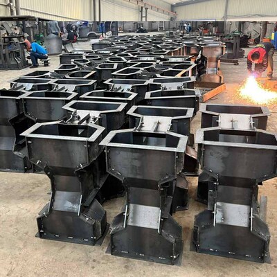 四角空心防浪石模板混凝土海岸护堤扭工字模板扭王块消浪块钢模具