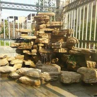 层点石假山千太行山奇石园林层石驳230803岸景观千石草坪缀石