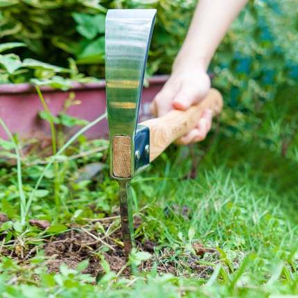 种小头镰不锈钢鹤嘴松YFL镰园艺花土工具