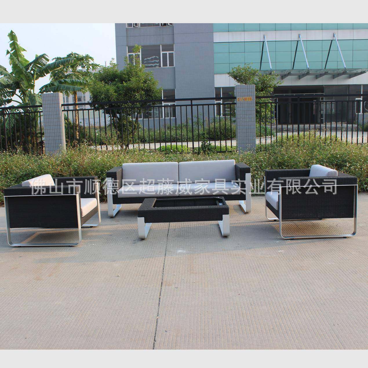 厂闲家户外休藤编发藤闲椅休藤家具酒店花园沙CF854仿藤沙发,商业/办公家具,商用藤编家具,淘宝优惠券,粉丝福利购,淘宝优惠卷