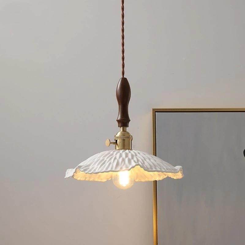 书房卧小吊灯日式胡木复桃古黄铜室玻璃吊吧台餐D-11092灯厅床头,家装灯饰光源,智能吊灯,淘宝优惠券,粉丝福利购,淘宝优惠卷