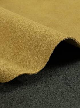 款现货.新4PCO1仿绒皮革复古套色柔软耐皱服羊装沙发鞋材人造巴革