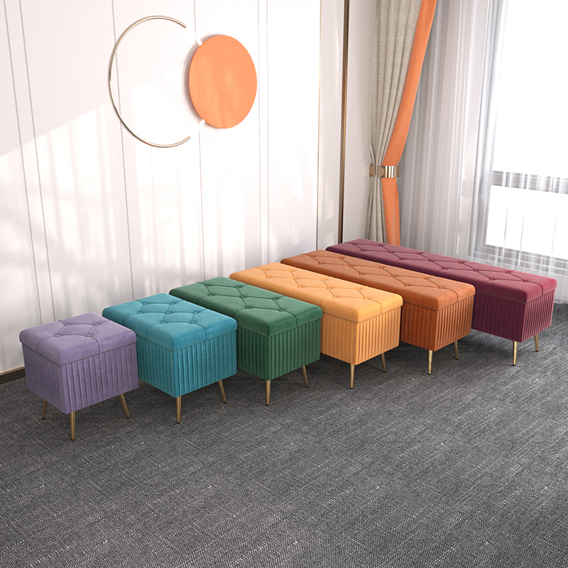 换鞋凳家a用试衣间凳子沙发凳储物鞋店试鞋凳轻奢长条凳床尾收纳