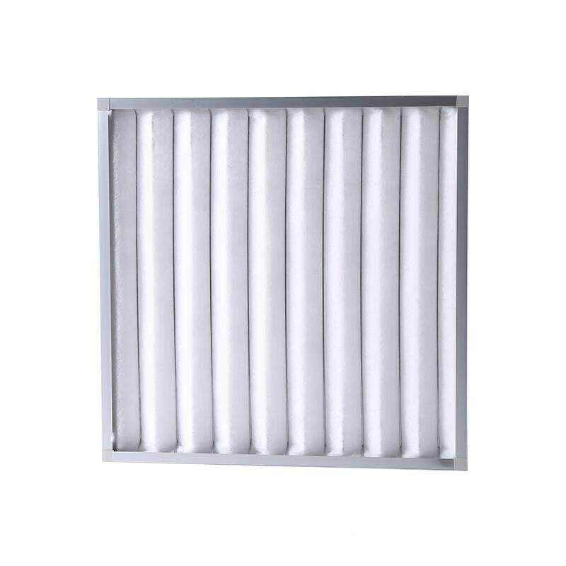 洁净室预过滤QUS板过滤器净网式化程铝工框G4初效折叠式空气过滤