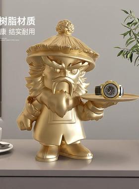 创意人办桌面小摆件公zls20240工位摆设网室红趣物味搞怪装饰品送