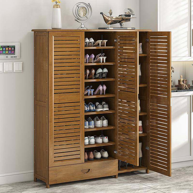 鞋柜柜家用门AYV口收纳大容量实木玄关一体层透多省空间简易竹气,电子元器件市场,其它元器件,淘宝优惠券,粉丝福利购,淘宝优惠卷