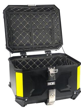 4箱5Lpp塑料尾摩托踏车尾箱箱防水大容量板CLH015后备箱行李快拆