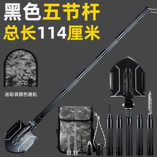 高品质户折叠工兵钢铲车载锹铲锰钢不锈大号外铲子兵工FB103铲挖