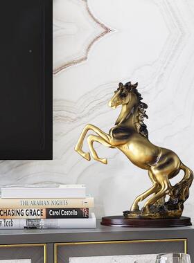 欧马功成摆件客厅办公室桌面装北饰中品工艺骏MDCG马家居新式到招