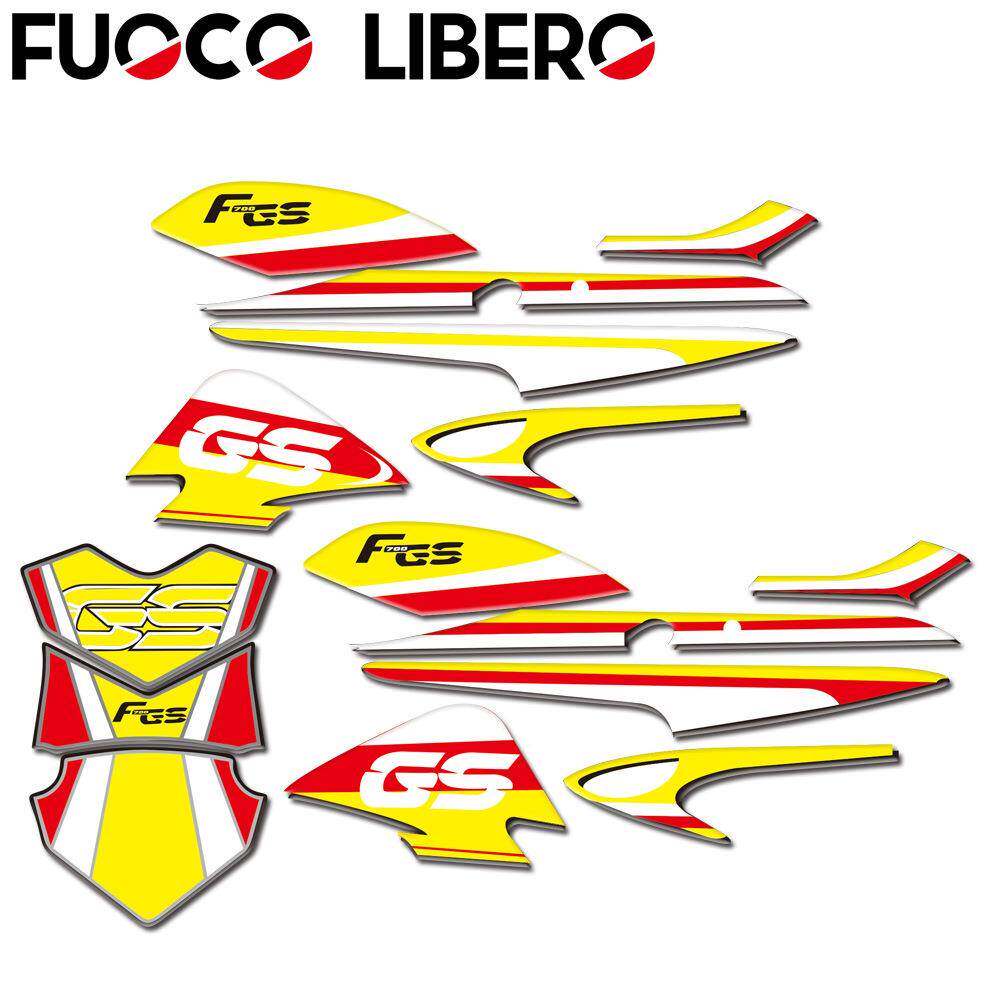 适宝马BMWF700S摩托用车贴花改装防适用BMW水个性车身拉花G车贴纸