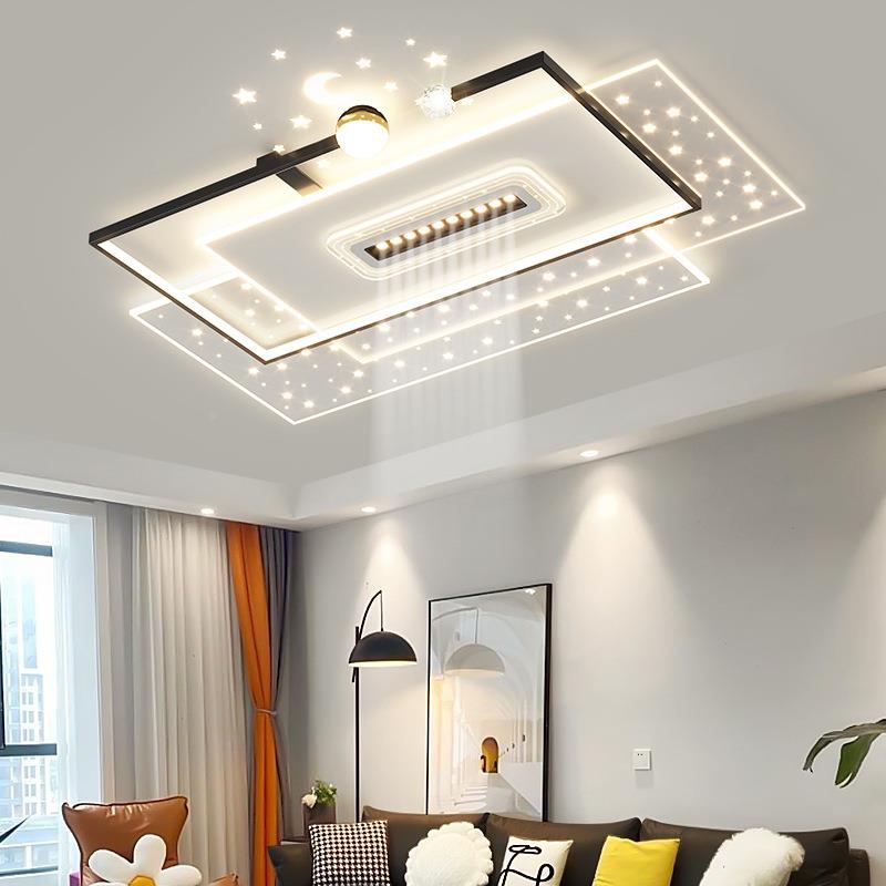 星客厅主灯2套024新款轻奢星空顶简约灯现代867大厅灯全屋餐中山