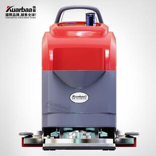 快霸洗地机手推B式 X490扫地地机 电动机刷地超市工业扫拖地机K531