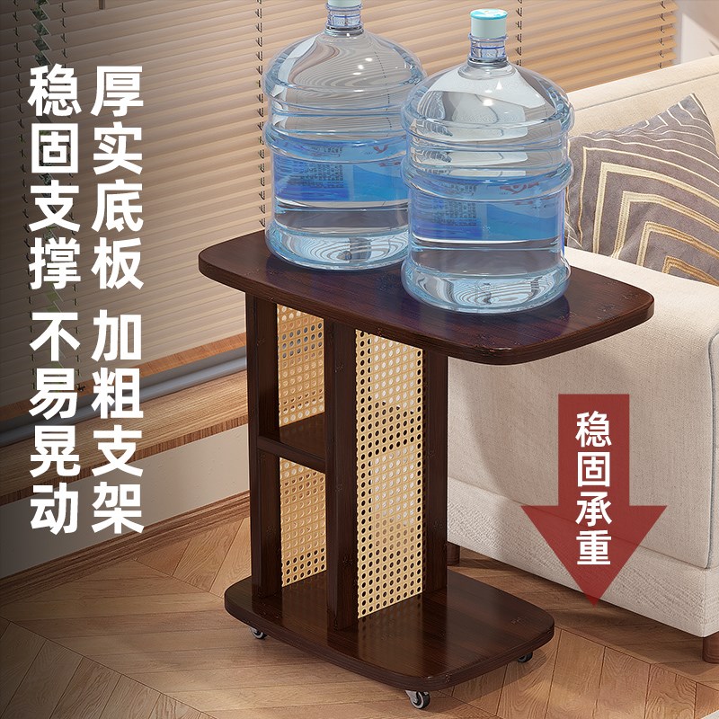 2025新款可移动沙发边几茶几卧室小桌子置物P架侧边柜床头桌餐边