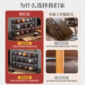 茶桌茶架具架茶叶茶柜物架桌面博古架茶子茶壶架台茶室茶置收见详