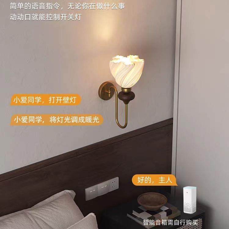 油71法式中古背景墙灯楼玄奶关装饰艺术氛围床壁头灯卧室高梯级感,家装灯饰光源,壁灯,淘宝优惠券,粉丝福利购,淘宝优惠卷