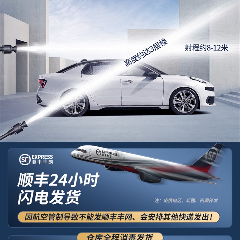 HUAWEIe HiLink无线洗车机车用家用便携充电高压水枪抢刷车神器