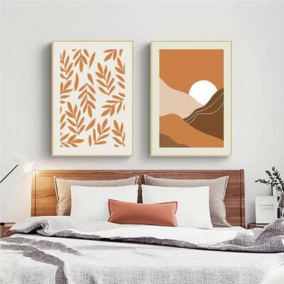 北欧摆风客厅装饰6655画温小猫落地馨画室奶油系桌面画现代简卧约