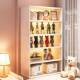 书架家用102置物架实用飘窗物格子实木腿书柜客厅简收纳储柜柜易