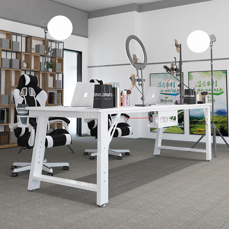 电脑桌直播桌子主播用专q用带货台式电竞桌轻奢ins升降展示工作台