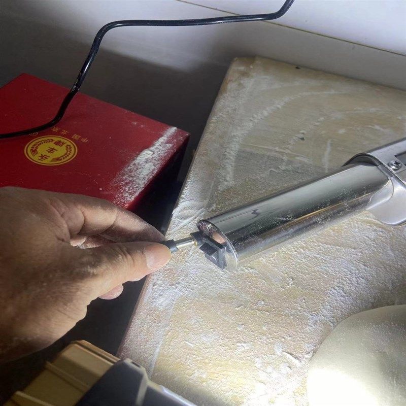 送父母手擀面机压面条机家用手持自动压面机家庭版电X动老人压面