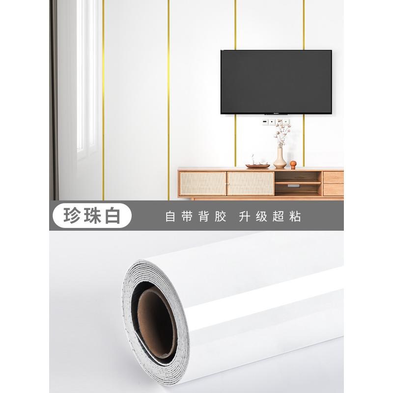 pvc铝塑板自粘仿瓷砖墙贴大理石纹贴纸电视背景墙壁纸墙面装新款