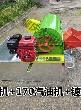2021款小型家用全喂入 水稻 小麦 油J菜脱粒机打谷打禾打稻机包邮