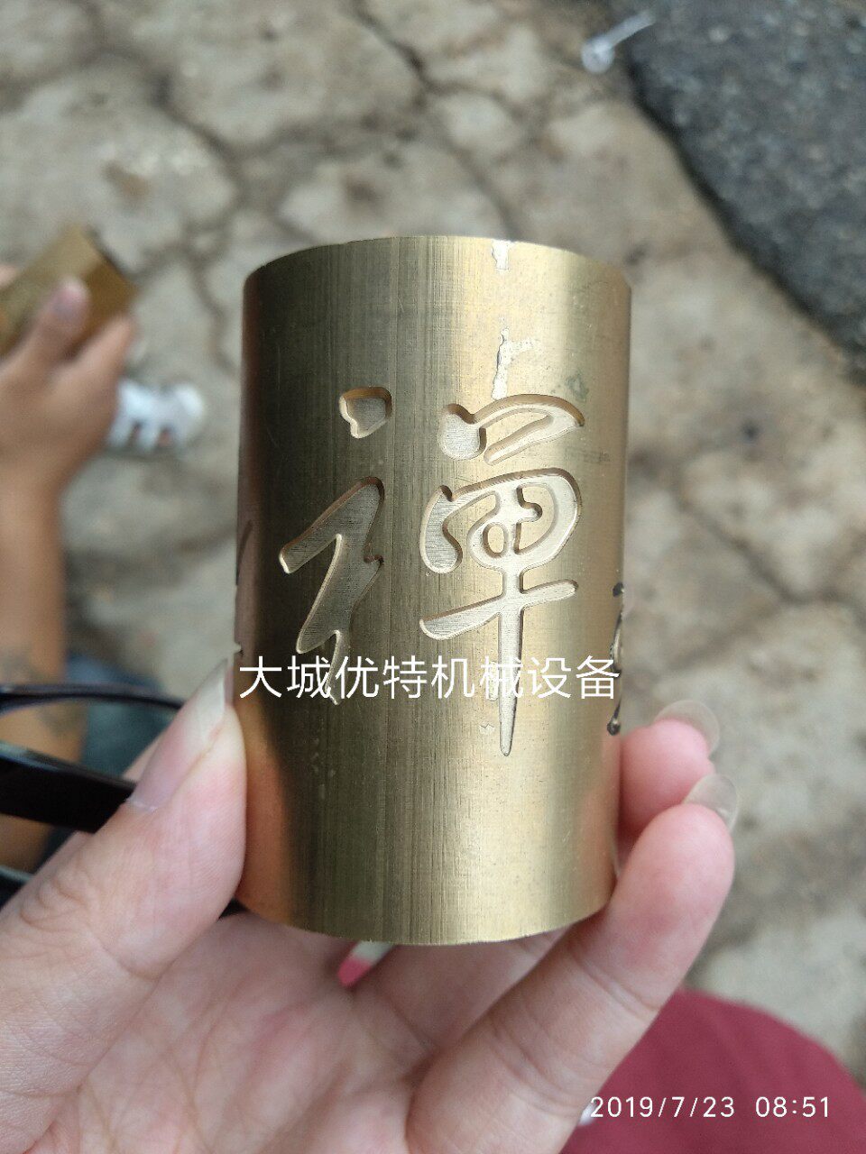 金属铜章数控雕刻机石材玉石印章挂坠雕刻机