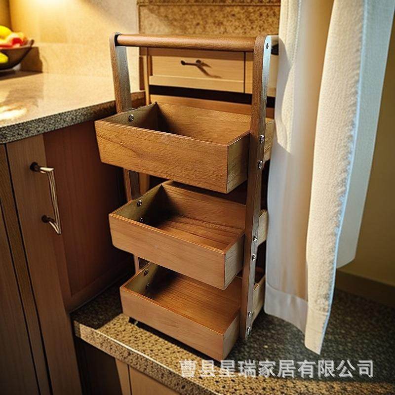 多层实木物置架木质层收纳厨房534生多间收纳架桌卫面零食果蔬储,收纳整理,书桌收纳置物架,淘宝优惠券,粉丝福利购,淘宝优惠卷