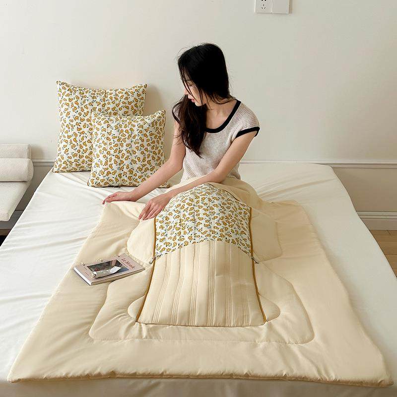 韩两小清M-240829新抱枕子用车被载靠垫办公午系休被沙发靠枕午睡,居家布艺,抱枕被,淘宝优惠券,粉丝福利购,淘宝优惠卷