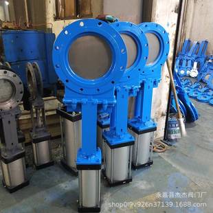 专PZ673 0C气动刀闸阀耐1磨渣阀刀排型闸阀PALX气动薄型闸阀