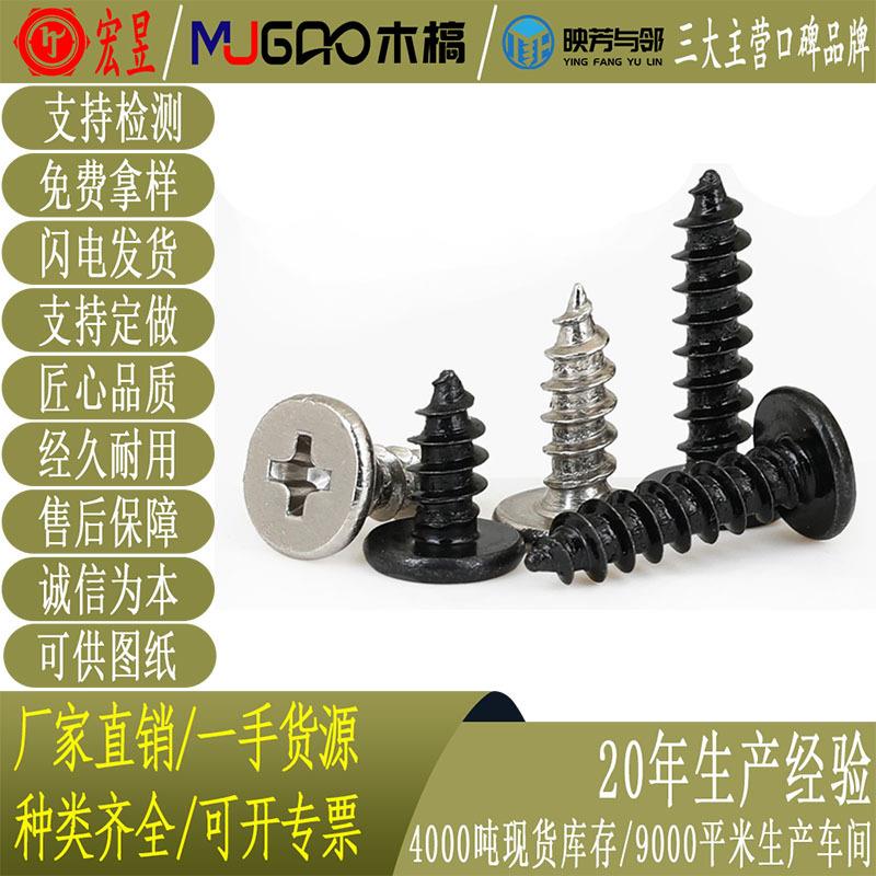 C平A大头自攻螺丝扁平头攻小螺丝自头自35攻螺钉M1.2/M1.薄4/M3/M