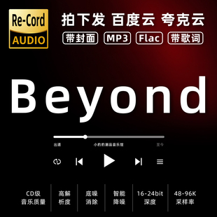 Beyond黑胶mp3全集无损音乐车载华语经典 华语流行flac音乐分享