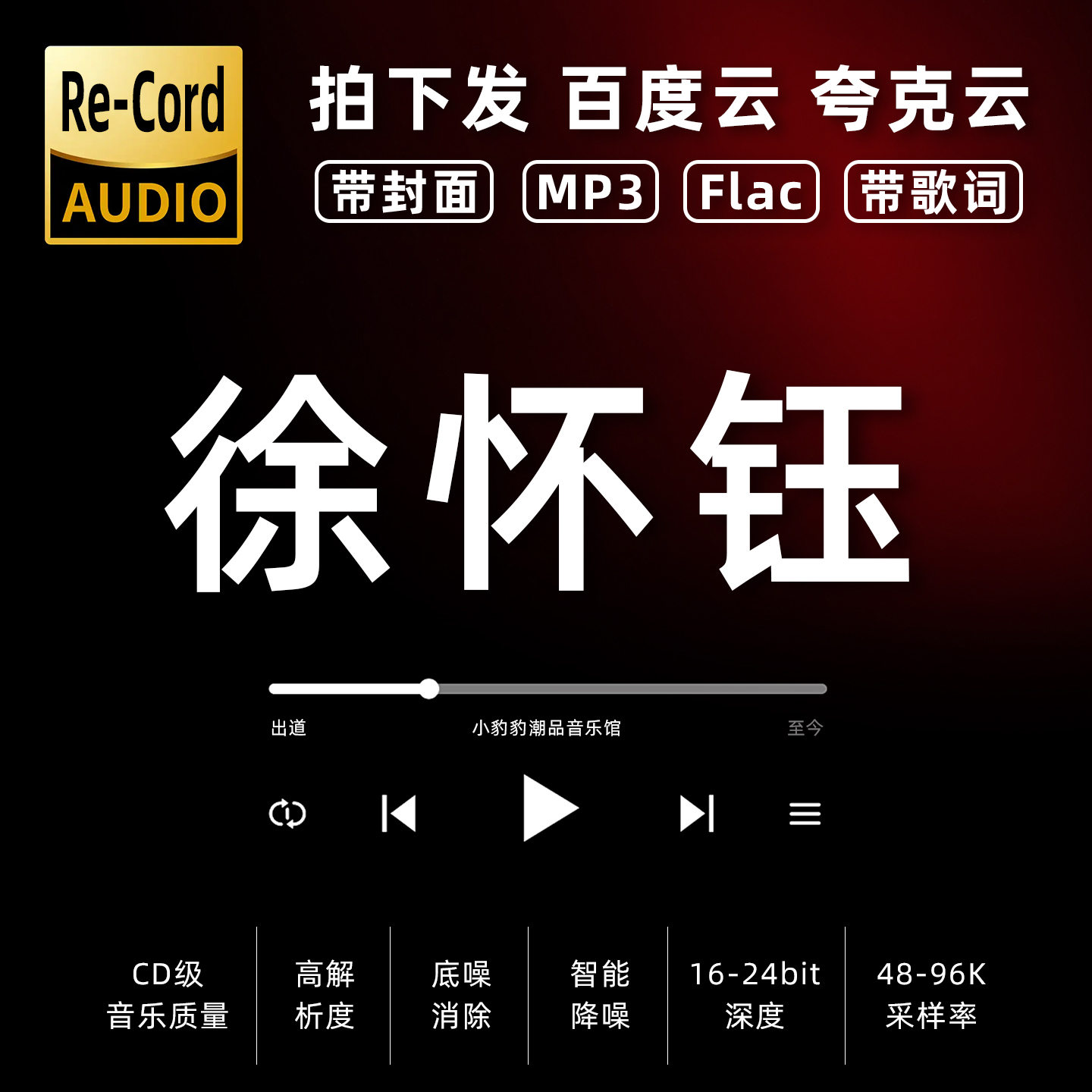 徐怀钰黑胶mp3全集无损音乐车载华语经典华语流行flac音乐分享