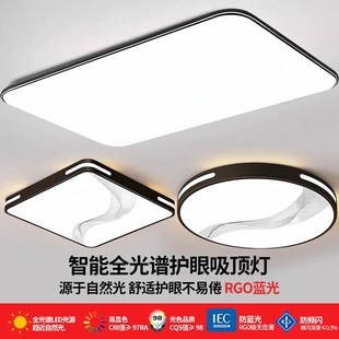 大厅吸顶灯饰客厅大灯主卧室吊灯具大全现代简约大气中山2025新款