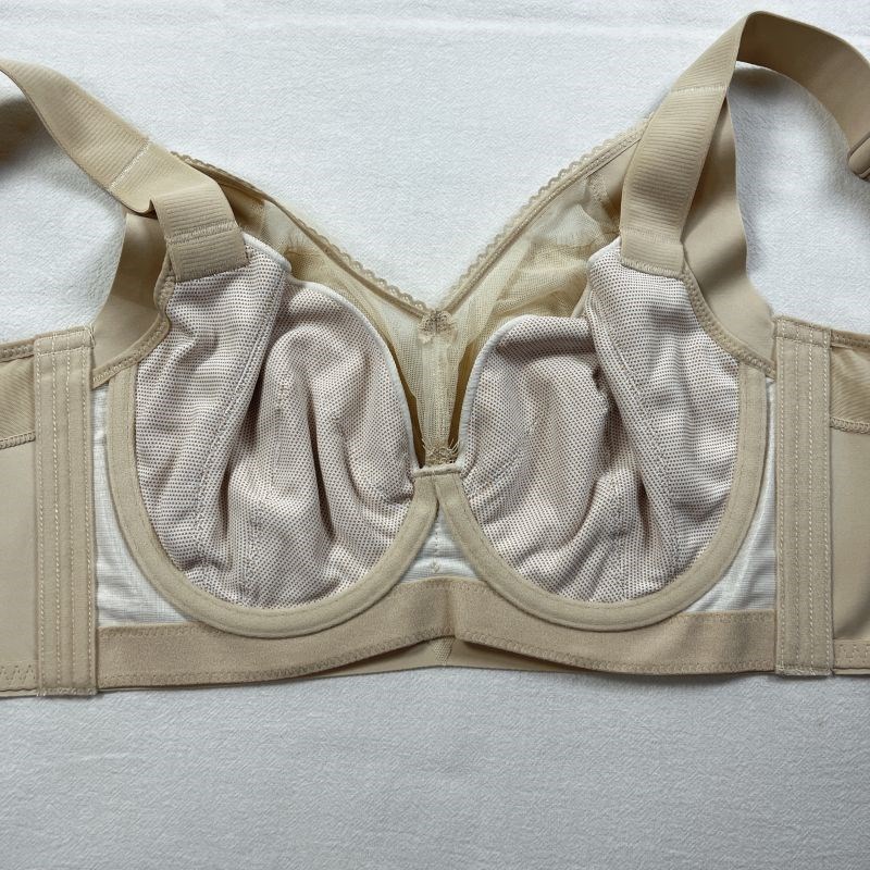 超薄全罩杯大码内衣女DE软钢圈大胸显小聚拢上托调整型收副乳文胸