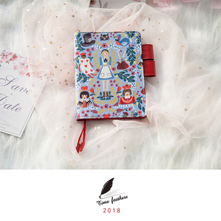 时羽手帐【艾丽丝】A6/A5余白五年记事笔记日记本手账本 hobo规格