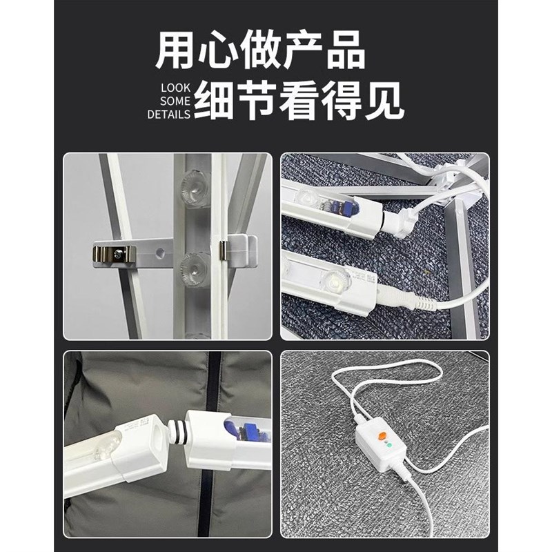 展会背景墙折叠灯箱发光背景架子快幕秀灯箱卡布发光拉网便捷灯箱