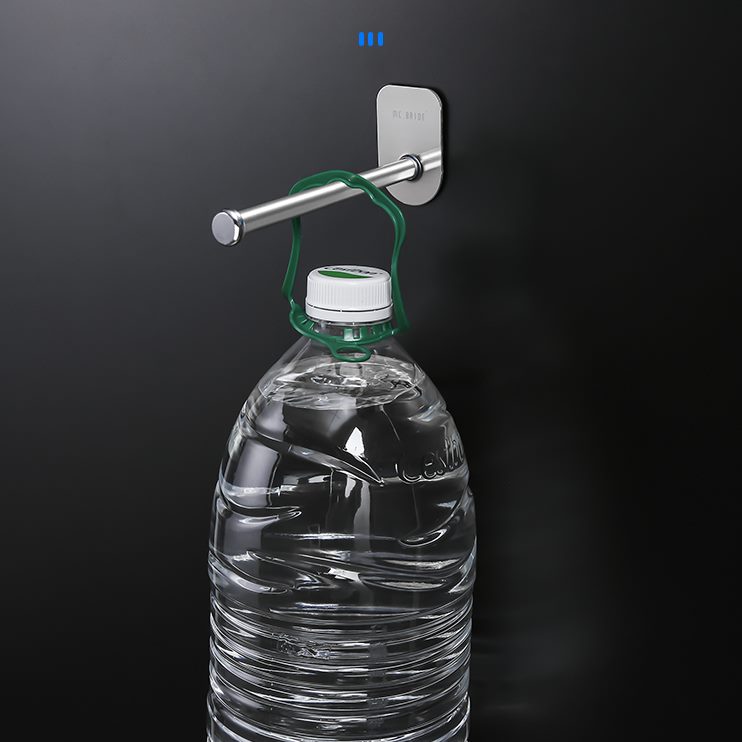 收纳神器墙上壁挂式框免打孔整理架不锈钢衣架阳台衣架收纳置物架