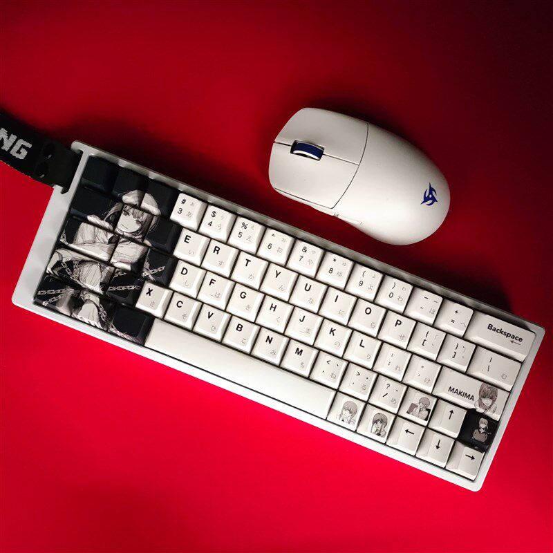 makima电锯人键帽适配wooting ez63 made68 美加狮 mu68pro rs7等