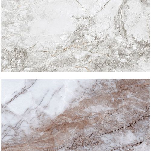 个性大理石纹柔光质感瓷砖别墅客餐厅地砖工装厨卫间岩板背景墙砖