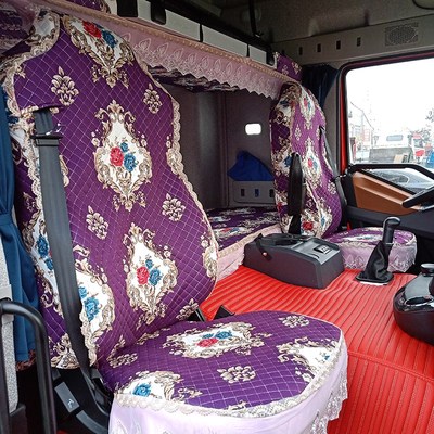 适用于解放J6PJH6J6L欧曼GTLESTETX豪沃T7H德龙X新M3000 货车座套