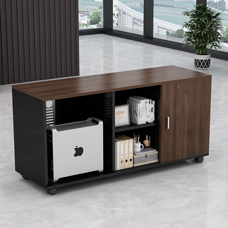 办公室落地矮柜储物柜文件柜简约现代桌下收纳柜置物柜边柜资料柜